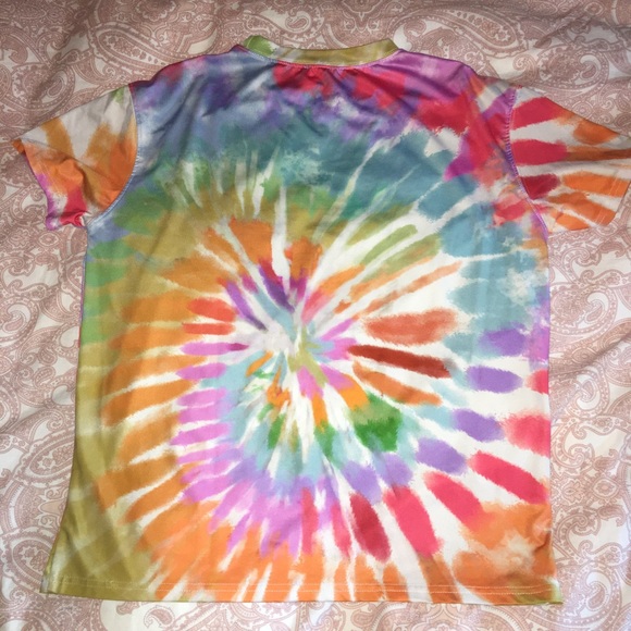 ROMWE Tie-Dye "Saved By The Bell" T-Shirt - Picture 2 of 3